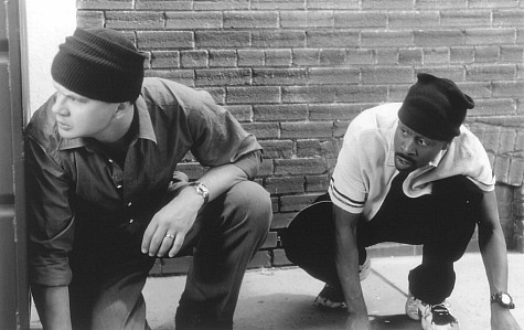 Still of Tim Robbins and Martin Lawrence in Nothing to Lose (1997)
