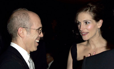 Julia Roberts and Jeffrey Katzenberg