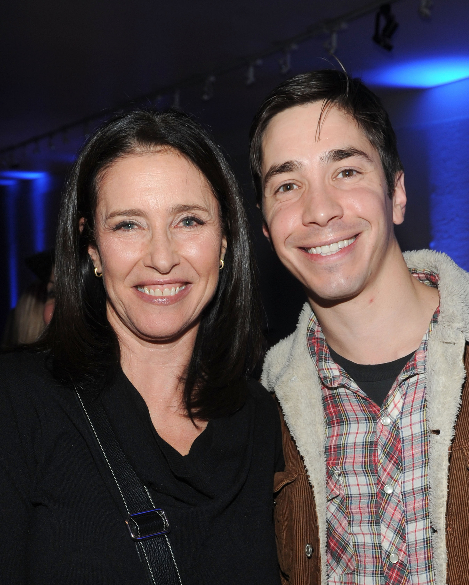 Mimi Rogers and Justin Long