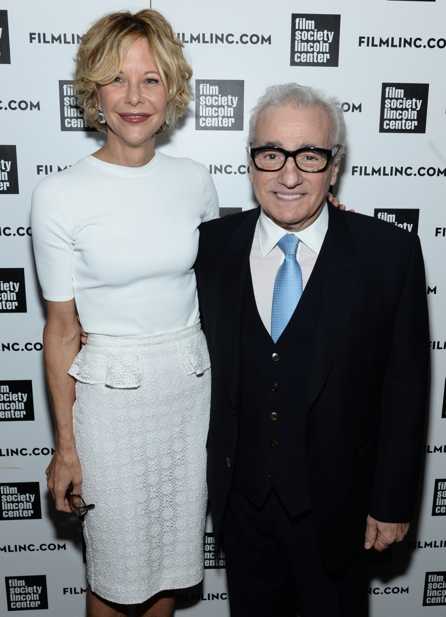 Meg Ryan and Martin Scorsese