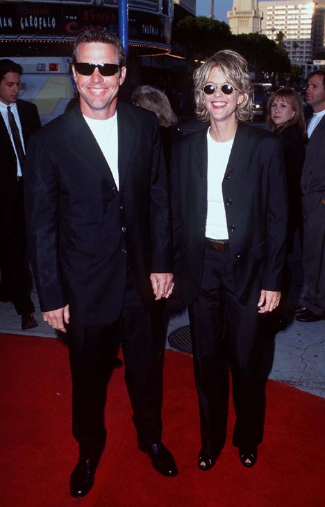 Meg Ryan and Dennis Quaid at event of DragonHeart (1996)