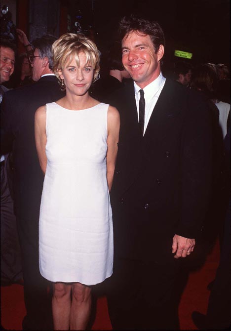 Meg Ryan and Dennis Quaid at event of French Kiss (1995)