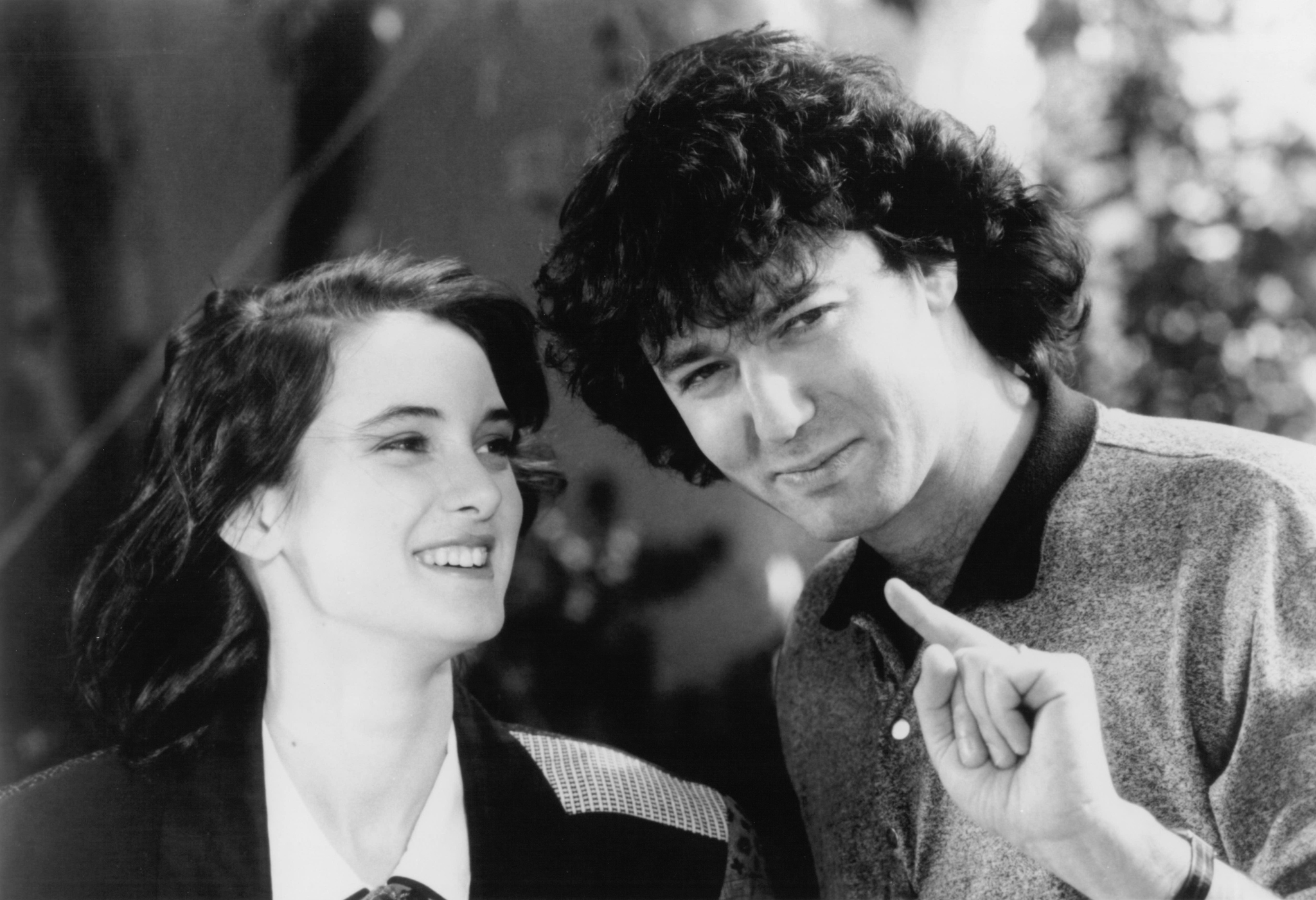 Still of Winona Ryder and Michael Lehmann in Heathers (1988)