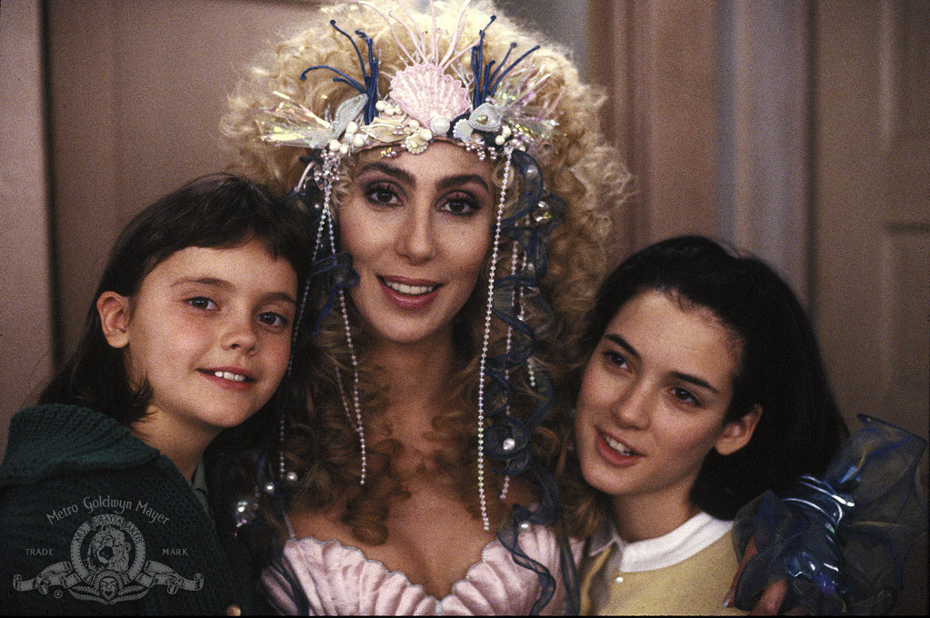 Still of Christina Ricci, Winona Ryder and Cher in Undines (1990)