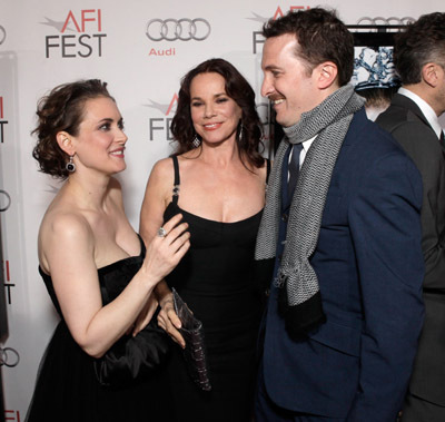 Winona Ryder, Barbara Hershey and Darren Aronofsky at event of Juodoji gulbe (2010)