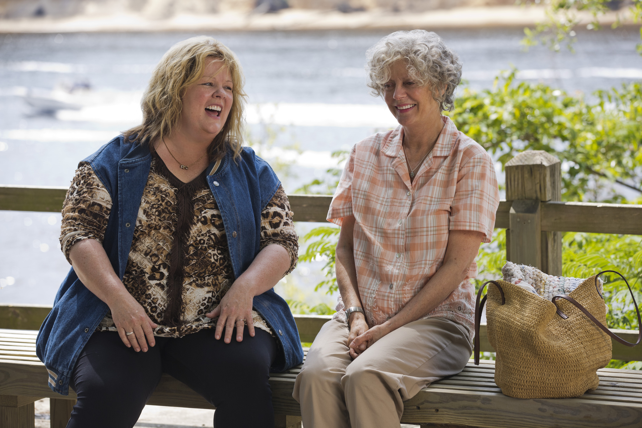 Still of Susan Sarandon and Melissa McCarthy in Tammy (2014)