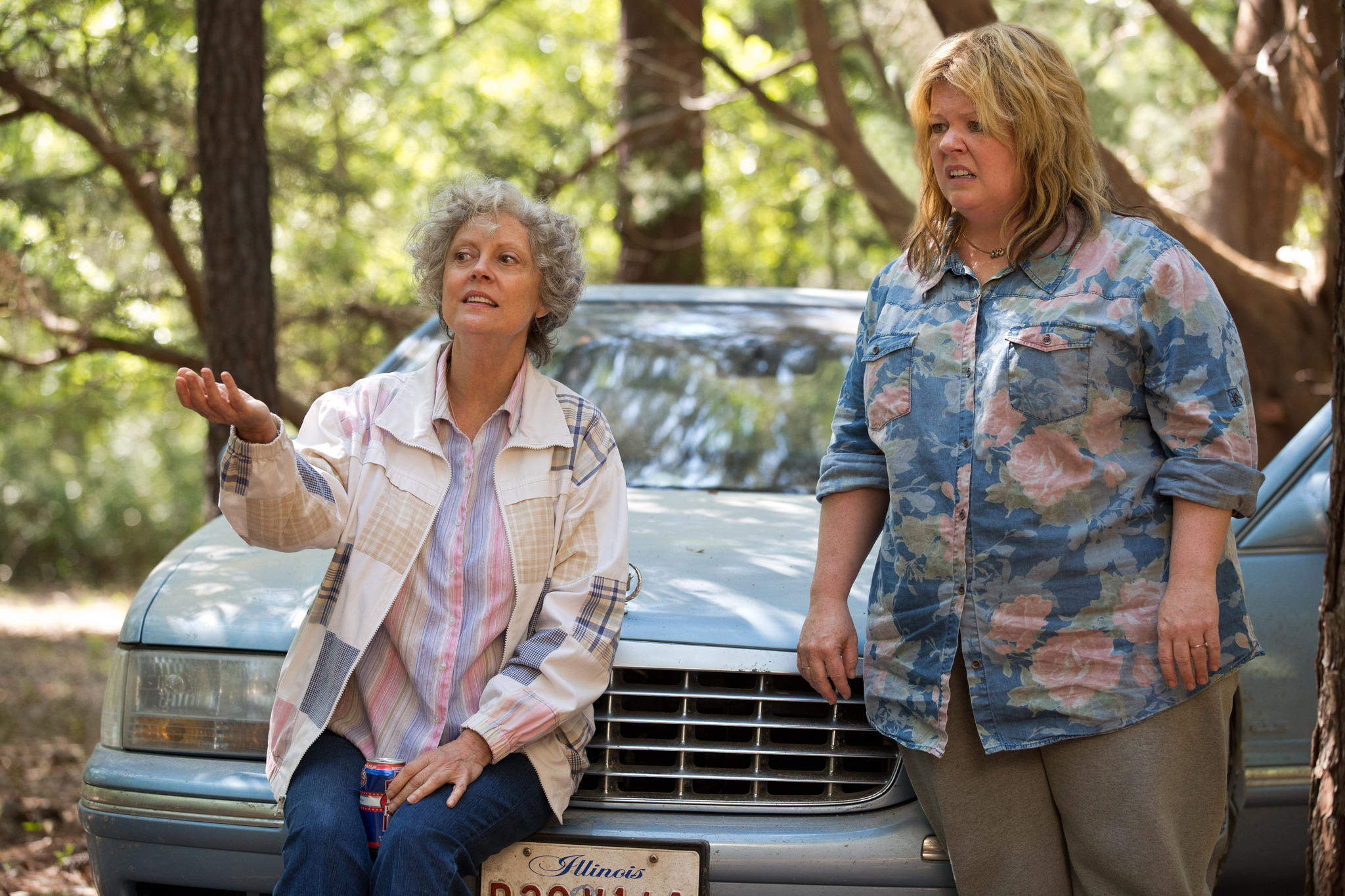 Still of Susan Sarandon and Melissa McCarthy in Tammy (2014)