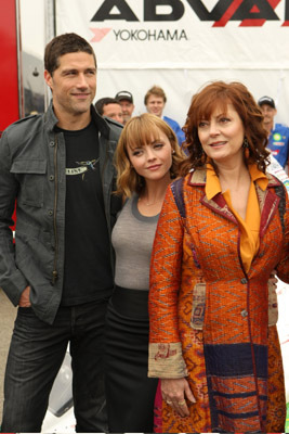 Christina Ricci, Susan Sarandon and Matthew Fox at event of Speed Racer (2008)