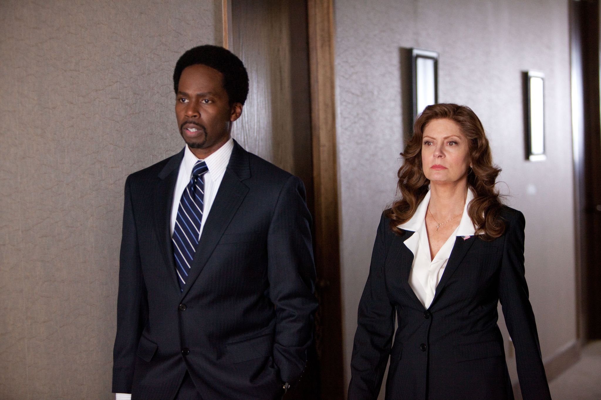 Still of Susan Sarandon and Harold Perrineau in Snitch (2013)