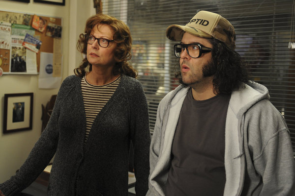 Still of Susan Sarandon and Judah Friedlander in 30 Rock (2006)