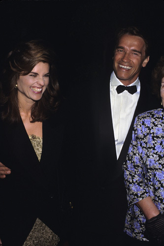 Arnold Schwarzenegger and Maria Shriver circa 1990s