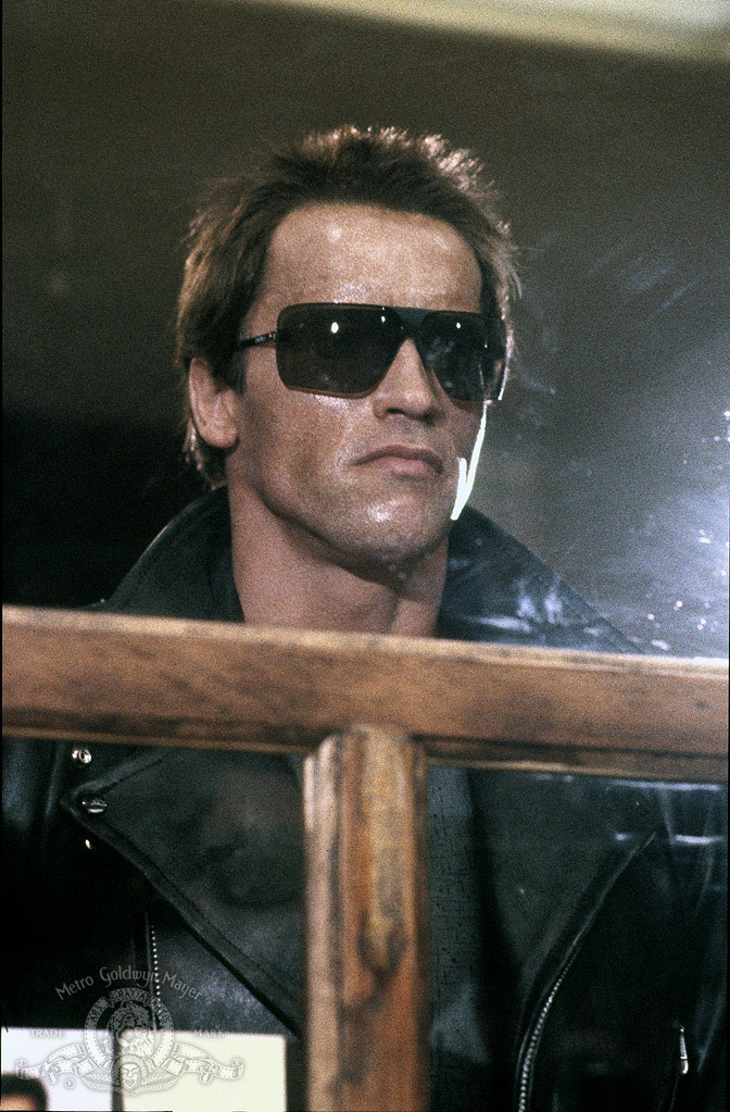 Still of Arnold Schwarzenegger in Terminatorius (1984)