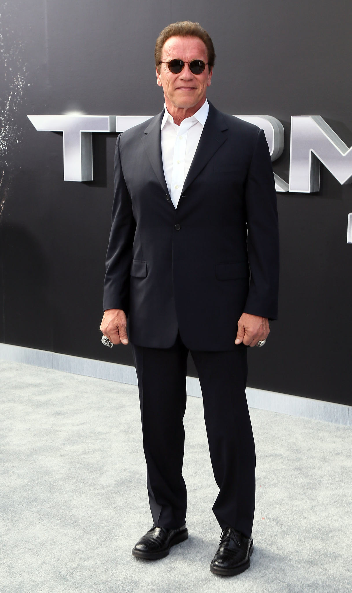 Arnold Schwarzenegger at event of Terminator Genisys (2015)