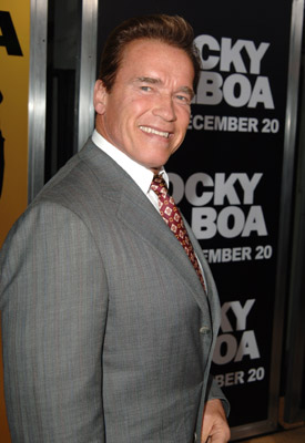 Arnold Schwarzenegger at event of Rocky Balboa (2006)