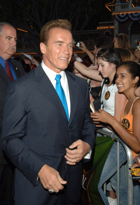 Arnold Schwarzenegger at event of Karibu piratai: numirelio skrynia (2006)