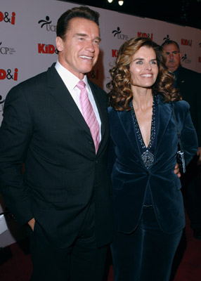 Arnold Schwarzenegger and Maria Shriver at event of The Kid & I (2005)