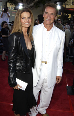 Arnold Schwarzenegger and Maria Shriver at event of Terminator 3: Rise of the Machines (2003)