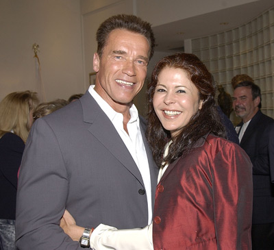 Arnold Schwarzenegger and Maria Conchita Alonso