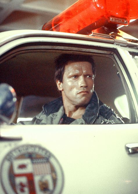 Still of Arnold Schwarzenegger in Terminatorius (1984)