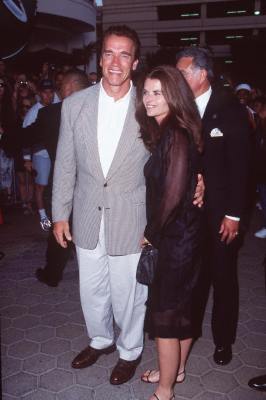 Arnold Schwarzenegger and Maria Shriver at event of Out of Sight (1998)