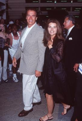 Arnold Schwarzenegger and Maria Shriver at event of Out of Sight (1998)