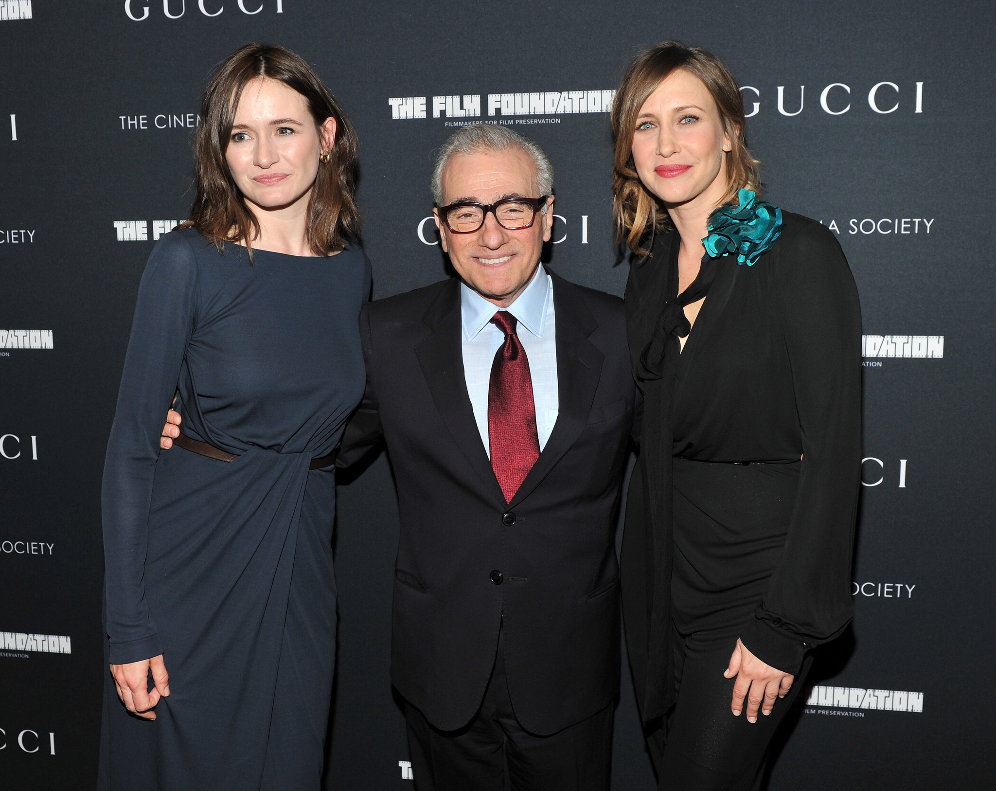 Martin Scorsese, Vera Farmiga and Emily Mortimer