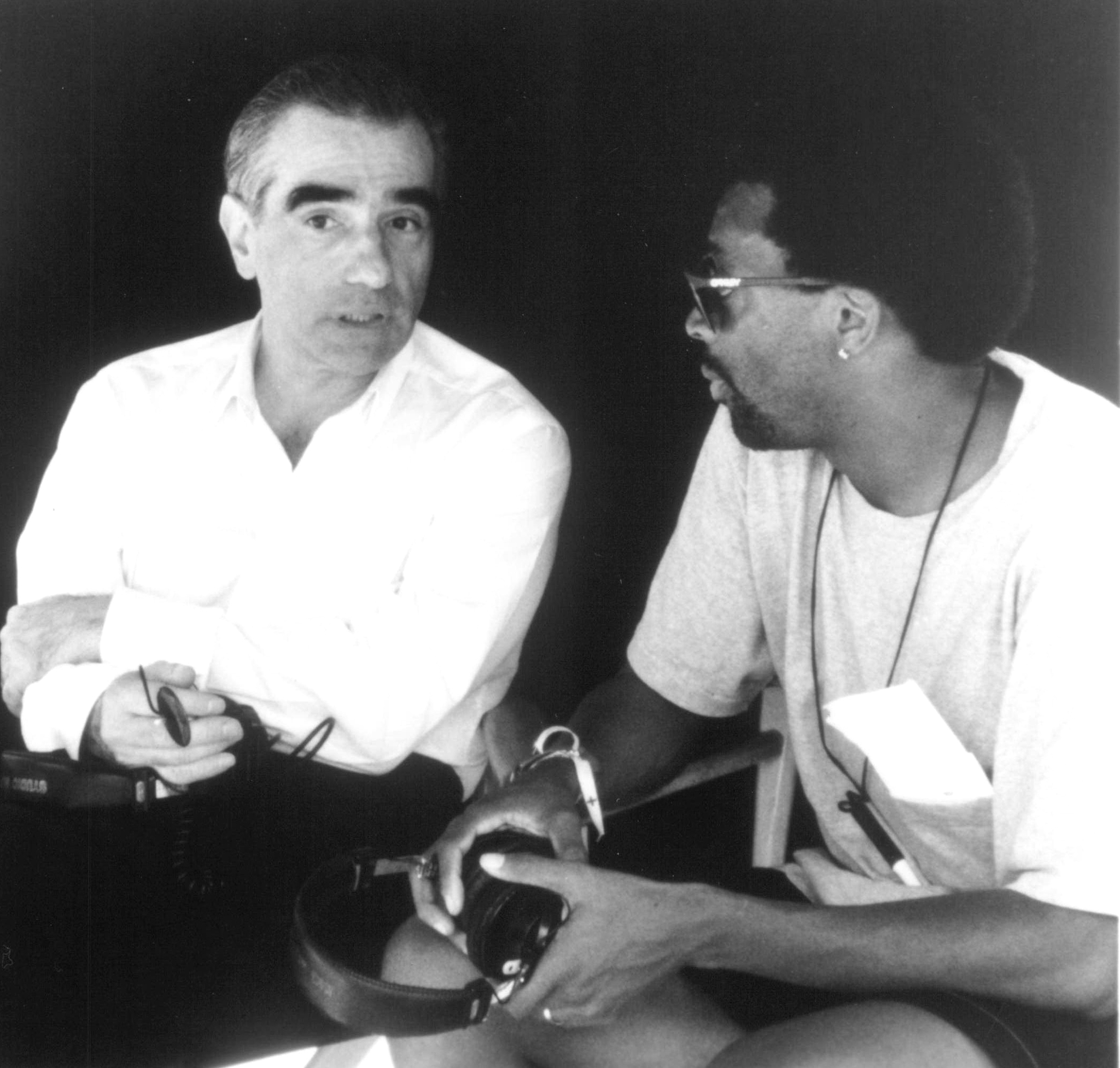 Still of Martin Scorsese and Spike Lee in Clockers (1995)