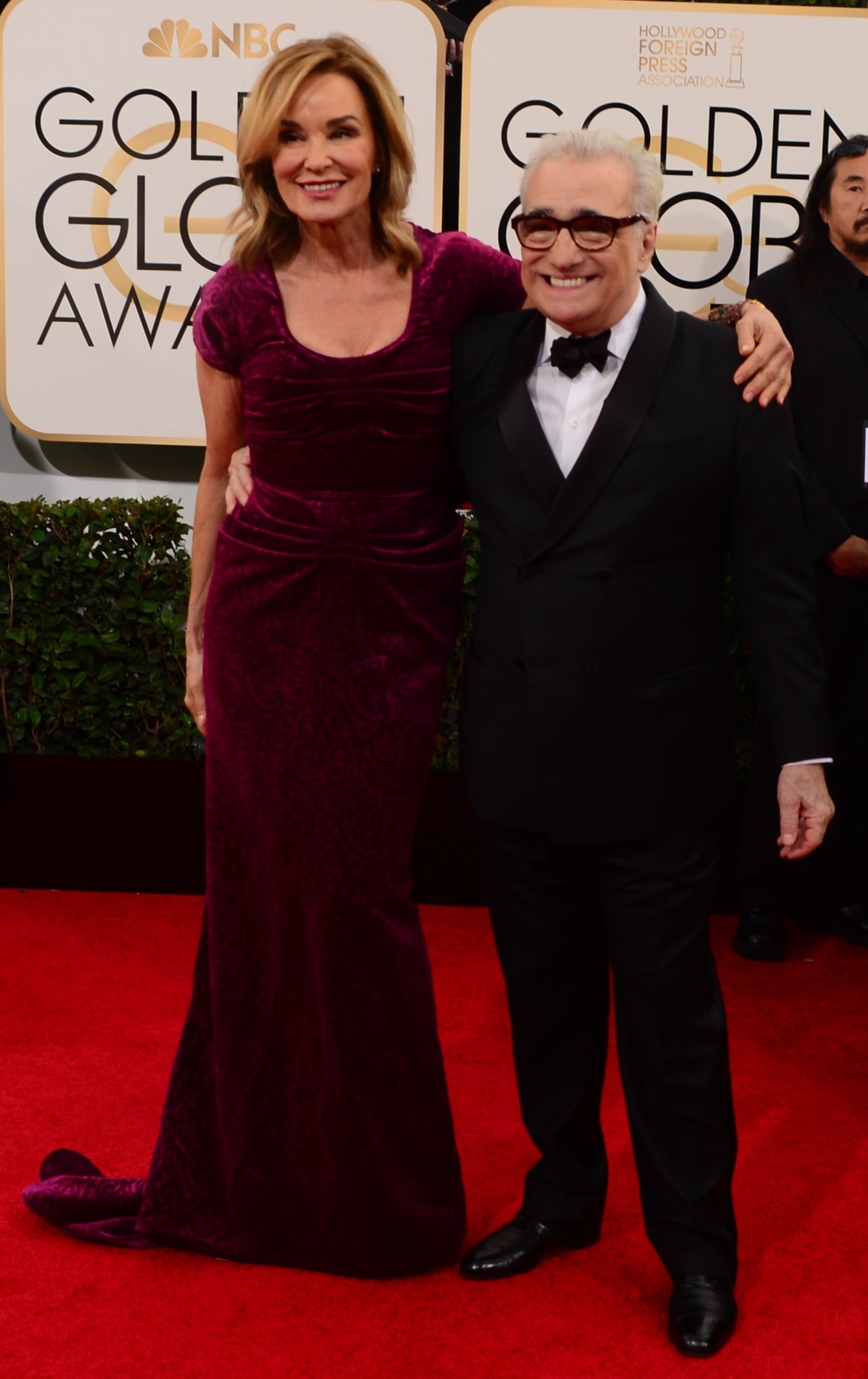 Martin Scorsese and Jessica Lange