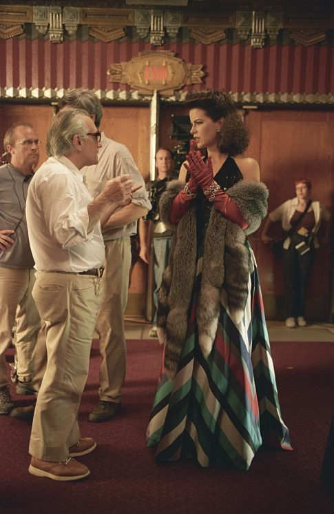 Martin Scorsese and Kate Beckinsale in Aviatorius (2004)