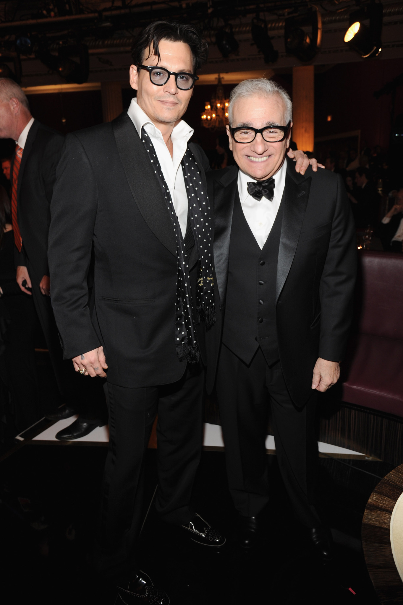 Actor Johnny Depp and Director Martin Scorsese attend Spike TV's 