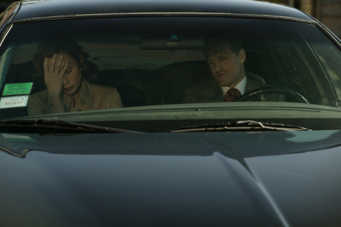 Still of Kristin Scott Thomas and Woody Harrelson in The Walker (2007)