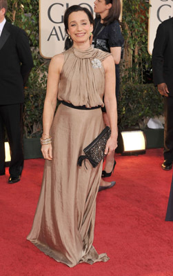 Kristin Scott Thomas at event of The 66th Annual Golden Globe Awards (2009)