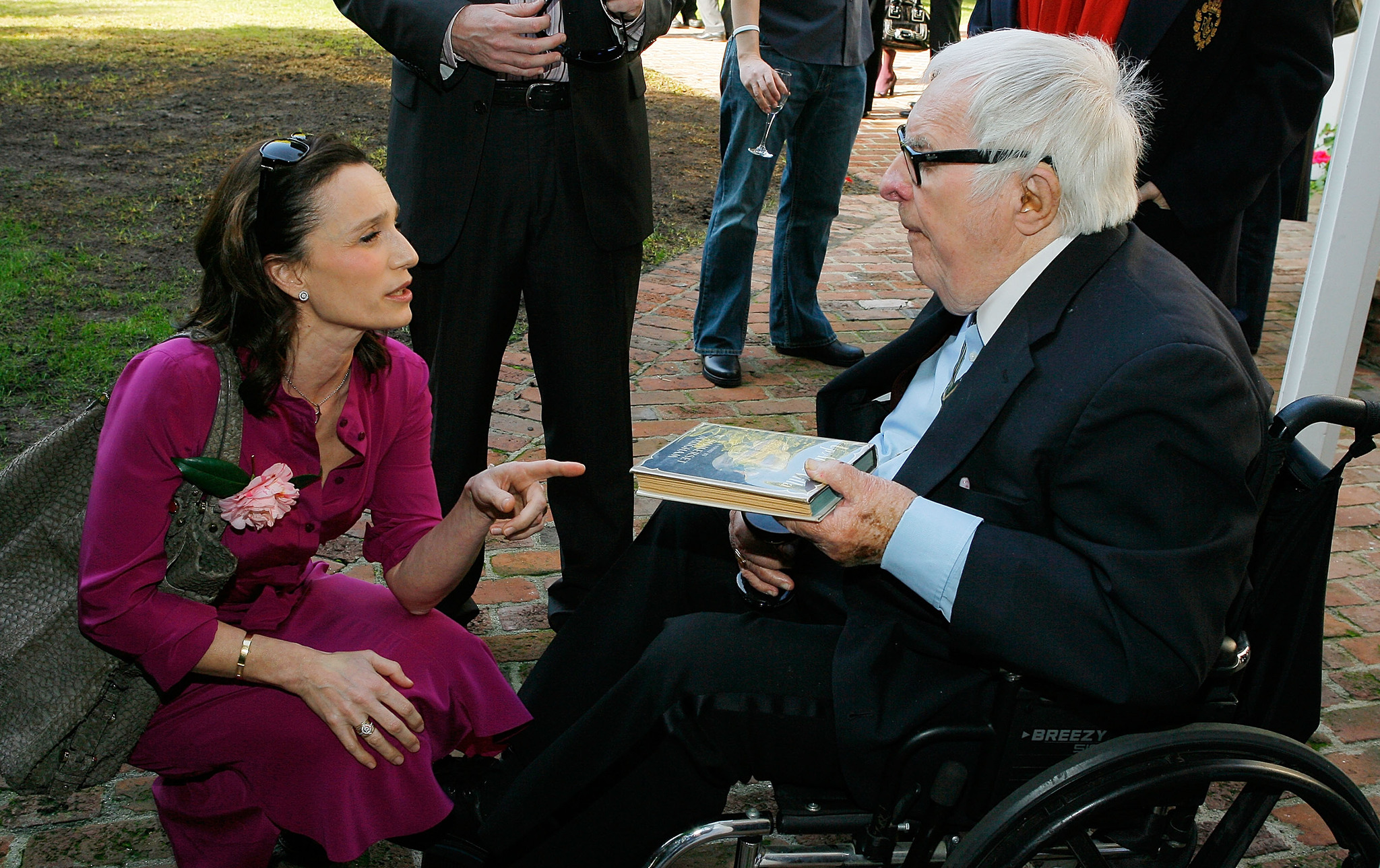 Kristin Scott Thomas and Ray Bradbury