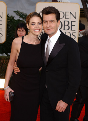 Charlie Sheen and Denise Richards