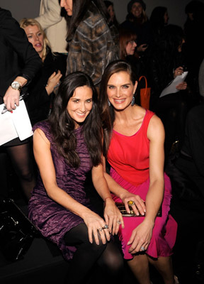 Demi Moore and Brooke Shields
