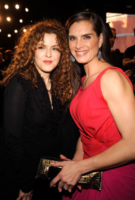 Brooke Shields and Bernadette Peters