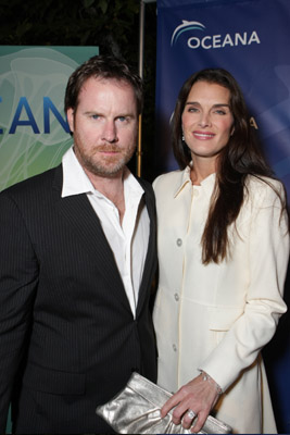 Brooke Shields and Chris Henchy