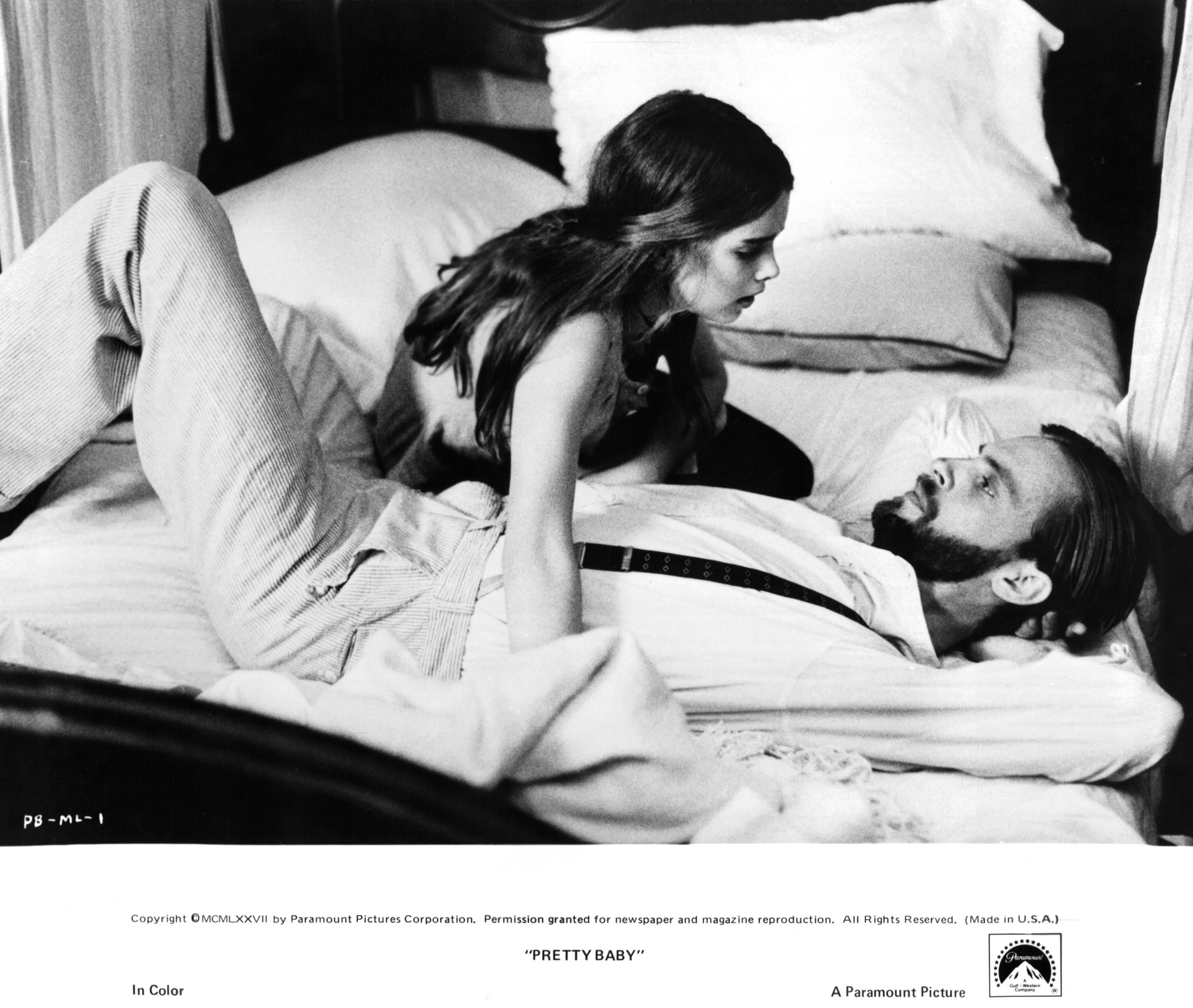 Still of Brooke Shields and Keith Carradine in Pretty Baby (1978)