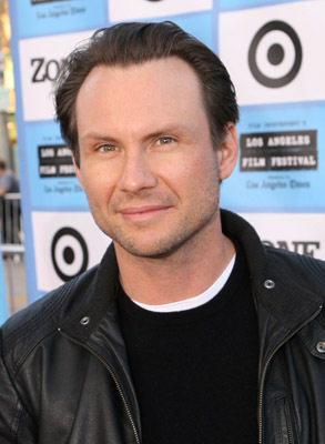 Christian Slater at event of Paper Man (2009)
