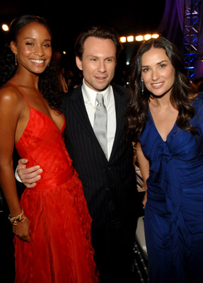 Demi Moore, Christian Slater and Joy Bryant at event of 13th Annual Screen Actors Guild Awards (2007)