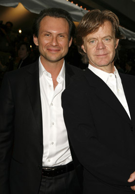 Christian Slater and William H. Macy at event of Bobby (2006)