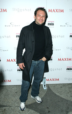 Christian Slater at event of Slingshot (2005)