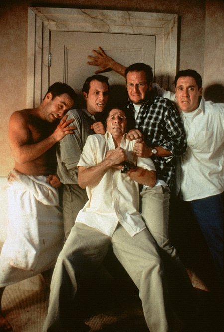 Christian Slater, Jeremy Piven, Jon Favreau, Leland Orser and Daniel Stern in Very Bad Things (1998)