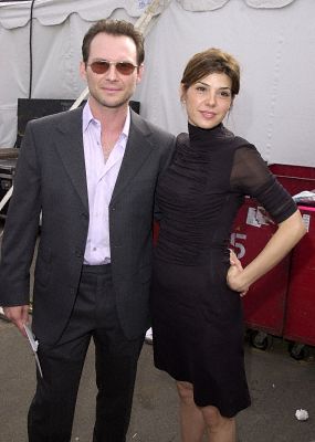 Christian Slater and Marisa Tomei