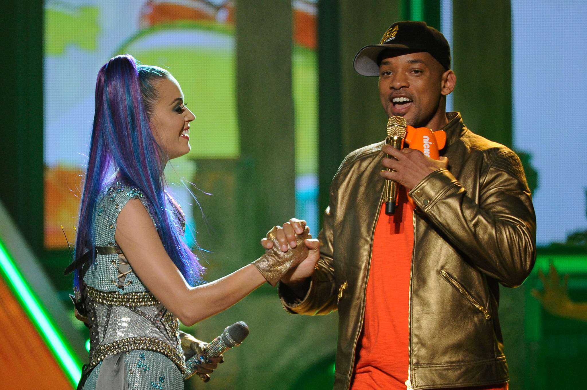 Will Smith and Katy Perry