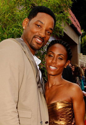 Will Smith and Jada Pinkett Smith at event of The Karate Kid (2010)