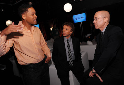 Will Smith, Jerry Bruckheimer and Jeffrey Katzenberg
