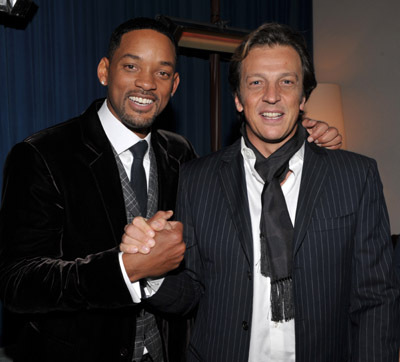 Will Smith and Gabriele Muccino at event of Septynios sielos (2008)