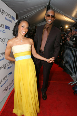 Will Smith and Jada Pinkett Smith at event of Reign Over Me (2007)