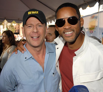 Will Smith and Bruce Willis
